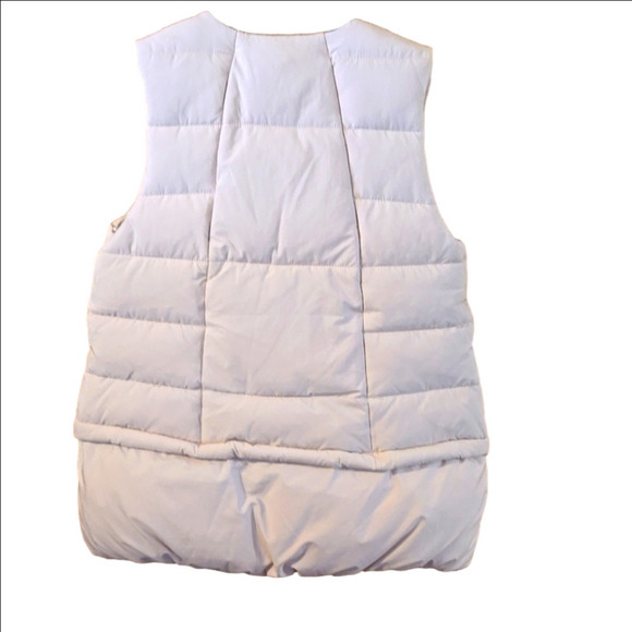 Perimitz French Casual Puffer Vest Girls Size 8 Full Zip 2-pkt Inside Drawstring - Picture 6 of 16
